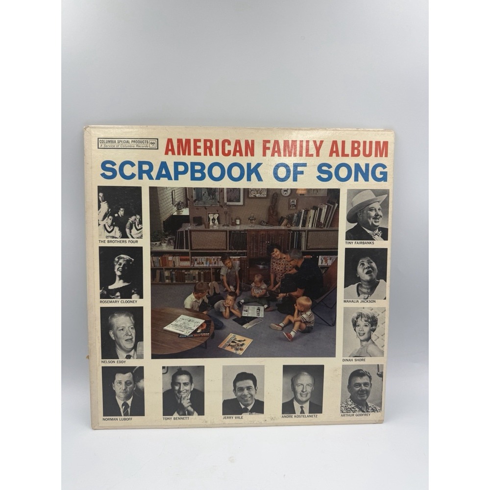 Various Artists "American Family Album Scrapbook of Song" Vinyl LP Used
